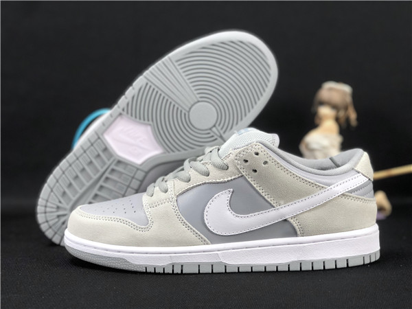 Men's Dunk Low SB Grey/Cream Shoes 041